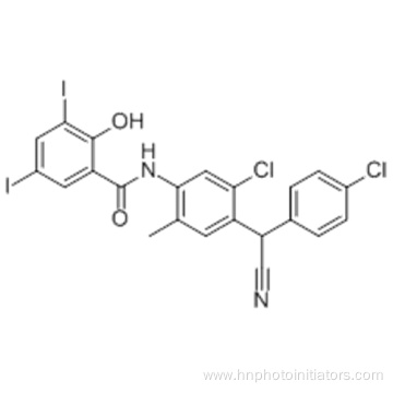 Closantel CAS 57808-65-8